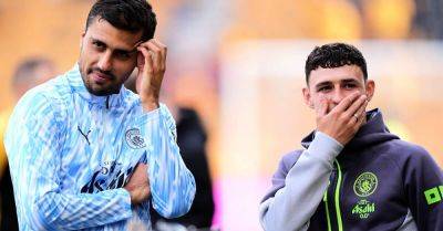 Rodri and Phil Foden fit and ready to return for Man City against Tottenham