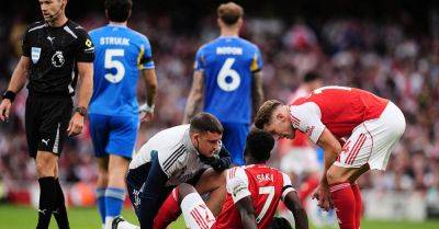 Bukayo Saka and Martin Odegaard injuries give Mikel Arteta cause for concern