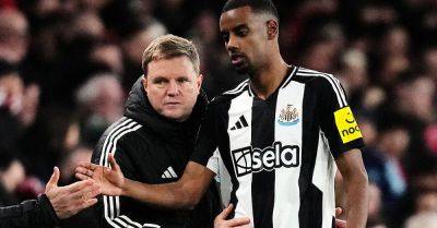 Eddie Howe says Alexander Isak future ‘irrelevant’ when Newcastle face Liverpool