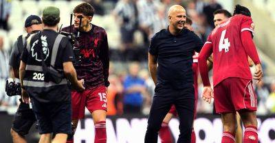 Arne Slot hails Liverpool’s ‘mentality to fight’ after late Rio Ngumoha winner