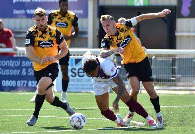 Maidstone United manager George Elokobi’s reaction to goalless draw with Chelmsford City in National League South