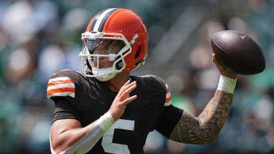 Browns name Dillon Gabriel backup quarterback over Shedeur Sanders after preseason evaluation