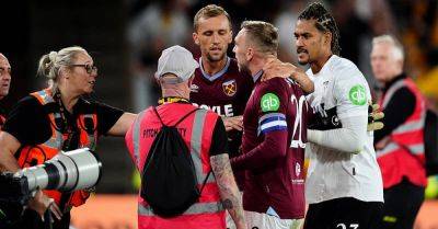 Graham Potter - West Ham - Guido Rodríguez - Tomas Soucek - Lucas Paquetá - Jarrod Bowen - Vitor Pereira - Sam Johnstone - Graham Potter plays down row between Jarrod Bowen and fan after West Ham defeat - breakingnews.ie