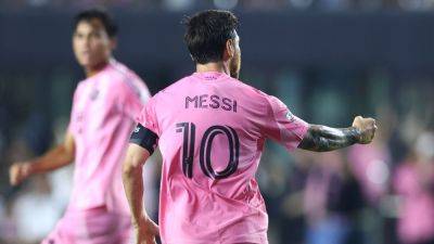 Lionel Messi - Luis Suarez - Jordi Alba - Lionel Messi's late heroics lead Inter Miami to Leagues Cup final - ESPN - espn.com
