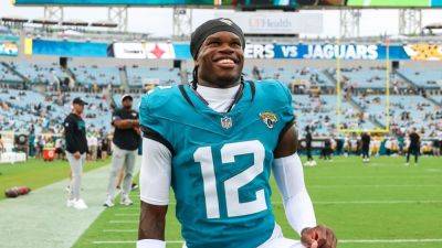 Jaguars' Travis Hunter and wife, Leanna, announce birth of son - ESPN