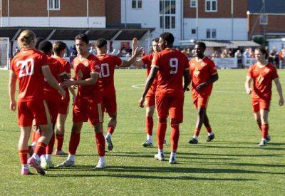Whitstable Town manager Jamie Coyle looks ahead to FA Cup tie at Dulwich Hamlet after Bank Holiday weekend sees them win 2-1 against ground tenants Faversham Strike Force but lose 4-1 at Sutton Athletic
