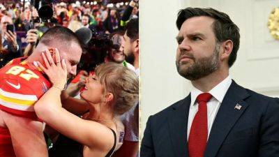 Josh Allen - Cincinnati Bengals - Travis Kelce - Taylor Swift - JD Vance warns NFL referees against Chiefs favoritism after Travis Kelce-Taylor Swift engagement - foxnews.com - Usa - county Travis