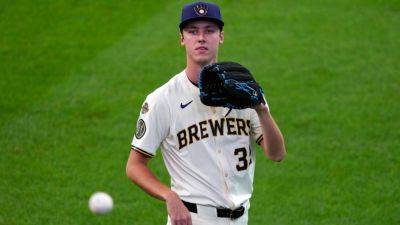 Brewers' Jacob Misiorowski to injured list with tibia injury - ESPN - espn.com - Washington - county Logan - county Henderson