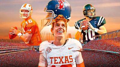 Quinn Ewers - The five stories that explain why Arch Manning was built for this moment - ESPN - espn.com - New York - state Tennessee - state Texas - state Louisiana