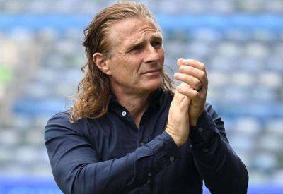 Gillingham manager Gareth Ainsworth reacts to 1-0 win at Oldham Athletic in League 2