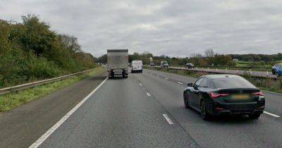 M4 crash live updates as part of road shut