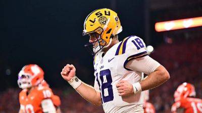 Garrett Nussmeier - Cade Klubnik - No. 9 LSU earns hard-fought road victory after upsetting No. 4 Clemson - foxnews.com - state South Carolina