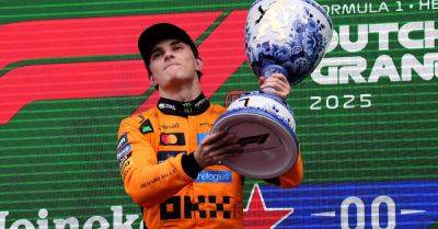 Max Verstappen - Lewis Hamilton - Charles Leclerc - Oscar Piastri - Oscar Piastri wins Dutch Grand Prix as Lando Norris hopes go up in smoke - breakingnews.ie - Britain - Netherlands - Italy - Hungary - county George - county Russell