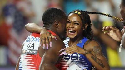 Christian Coleman - Sha'Carri Richardson's boyfriend defends her after arrest for alleged assault against him - foxnews.com - Usa - Hungary - state Oregon - county Christian - county Coleman