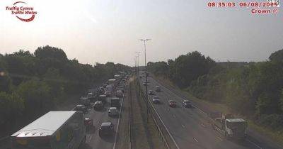 Live updates as all traffic held near M4 Prince of Wales Bridge after crash
