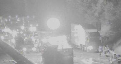 Live M6 updates as crash near Stoke-on-Trent sees lorry overturn and motorway closed - manchestereveningnews.co.uk - county Stafford