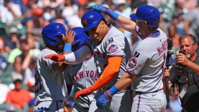 Juan Soto - Edwin Diaz - Juan Soto has 6 RBIs after grand slam, triple in Mets' win - ESPN - espn.com - New York
