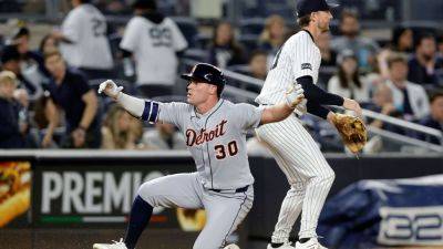 Yankees' relief collapses as Tigers explode for 9 runs in 7th - ESPN