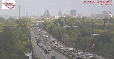 M4 traffic clears after multiple incidents along one stretch