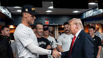 Aaron Judge hits 2 home runs after meeting Trump, who called him a 'fantastic player'