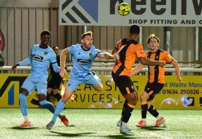 Folkestone Invicta manager Jay Saunders on his side’s FA Cup second qualifying round victory over Maidstone United