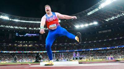 Ryan Crouser - Femke Bol - Ryan Crouser, U.S. mixed relay claim golds at worlds - ESPN - espn.com - Netherlands - Switzerland - Italy - Usa - Mexico