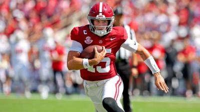 QB Simpson, WR Williams shine as Tide roll past Wisconsin - ESPN - espn.com - Georgia - county Simpson - state Wisconsin - state Alabama - state Louisiana - county Tuscaloosa - county Monroe