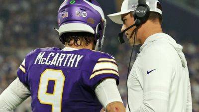 J.J. McCarthy encore act sluggish as Vikings lose to Falcons - ESPN