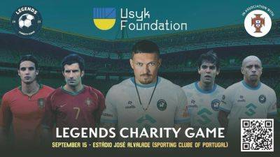 Oleksandr Usyk - Fabio Cannavaro - Javier Zanetti - Red Cross - Usyk to play in charity football match of Legends in Lisbon to support URCS - en.interfax.com.ua - Ukraine - Italy - Argentina - county Cross