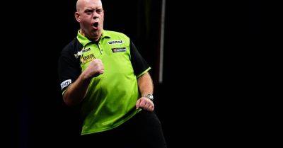 Michael van Gerwen beats Luke Littler to win first televised title in two years