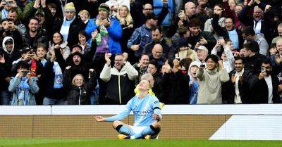 Erling Haaland and Phil Foden help Man City toast Ricky Hatton with derby win