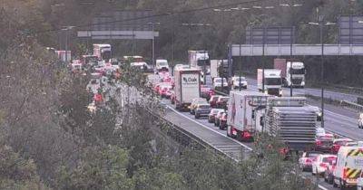 Accident causing severe delays on M4 - live updates