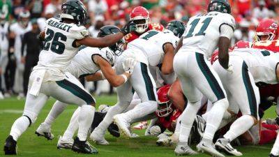 Jordan Mailata on chatter Eagles won because of the tush push - 'Rubbish' - ESPN