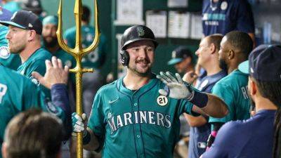 Ken Griffey-Junior - Cal Raleigh - Raleigh hits HRs No. 55, 56 to pass Mantle, tie Mariners' mark - ESPN - espn.com - state Missouri