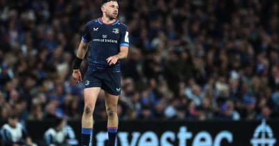 Hugo Keenan - Caelan Doris - Joe Maccarthy - Hugo Keenan ruled out until new year following hip surgery - breakingnews.ie - Britain - Australia - South Africa - Ireland - New Zealand