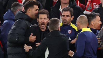 Atlético's Simeone on Anfield squabble: 'I was fighting back' - ESPN