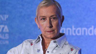Martina Navratilova - Charlie Kirk - Jimmy Kimmel - Tennis legend Martina Navratilova reacts to Jimmy Kimmel being pulled off air after Charlie Kirk comments - foxnews.com - New York - state Utah