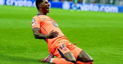 Marcus Rashford finds goalscoring touch as Barcelona win at Newcastle