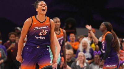 Phoenix Mercury - Sabrina Ionescu - Breanna Stewart - Candace Parker - Alyssa Thomas - Alyssa Thomas' 20-point triple-double leads Mercury past Liberty - ESPN - espn.com - New York - state Minnesota