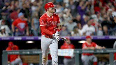 Mike Trout hits towering 485-foot shot for 400th career homer - ESPN