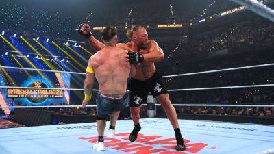 Seth Rollins - Drew Macintyre - Brock Lesnar - Becky Lynch - John Cena - Cody Rhodes - WWE Wrestlepalooza grades: Did Rhodes-McIntyre, Cena-Lesnar get above-average marks? - ESPN - espn.com - Spain
