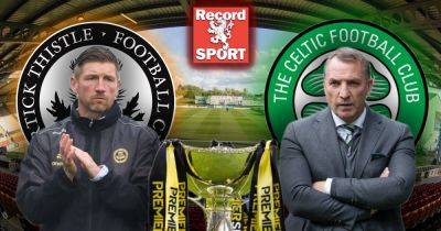 Mark Wilson - Partick Thistle vs Celtic LIVE as Sinisalo, Iheanacho and Yang all start - dailyrecord.co.uk - Scotland - county Murray - parish Cameron - county Turner - county Forrest