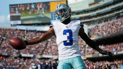 Caleb Williams - George Pickens - Cowboys' George Pickens slams his helmet in frustration after missed catch leads to interception - foxnews.com - county Smith - county Tyler