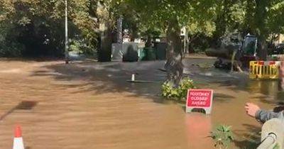 LIVE: Streets underwater after sudden flooding with emergency crews at scene - updates - manchestereveningnews.co.uk