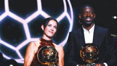 Lionel Messi - Luis Enrique - Gianluigi Donnarumma - Michel Platini - PSG star Ousmane Dembélé, Barcelona's Aitana Bonmatí Win Ballon d'Or Awards - foxnews.com - France - Spain
