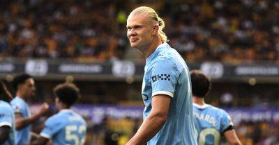 Man City boss Pep Guardiola hopeful Erling Haaland will be fit for Burnley clash