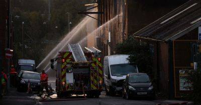 LIVE: Major fire breaks out near Oldham Mumps as smoke billows over town centre - updates