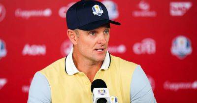 Justin Rose open to Donald Trump presenting trophy if Europe retain Ryder Cup