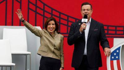 Donald Trump - Scottie Scheffler - Lindsey Wasson - Hochul hears loud boos from Ryder Cup fans at Bethpage Black - foxnews.com - Usa - state New York - county Island - county Long - county Carson