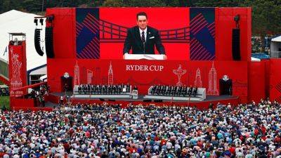 Banter, blunders begin at Ryder Cup opening ceremony - ESPN